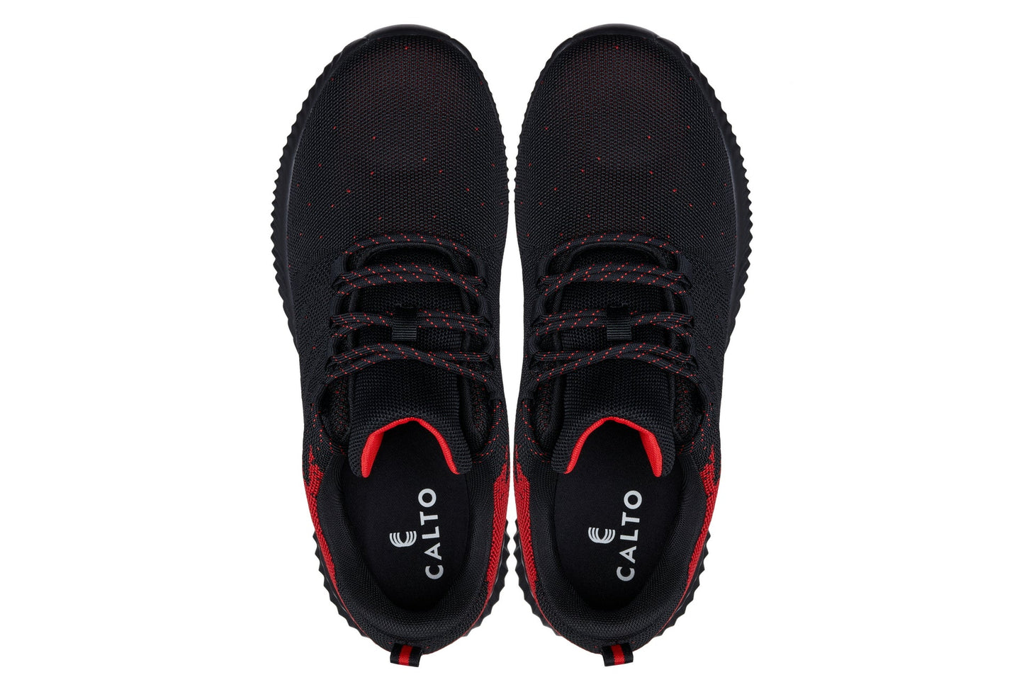 CALTO - Q215 - 2.4 Inches Taller (Black/Red) - Ultra Lightweight