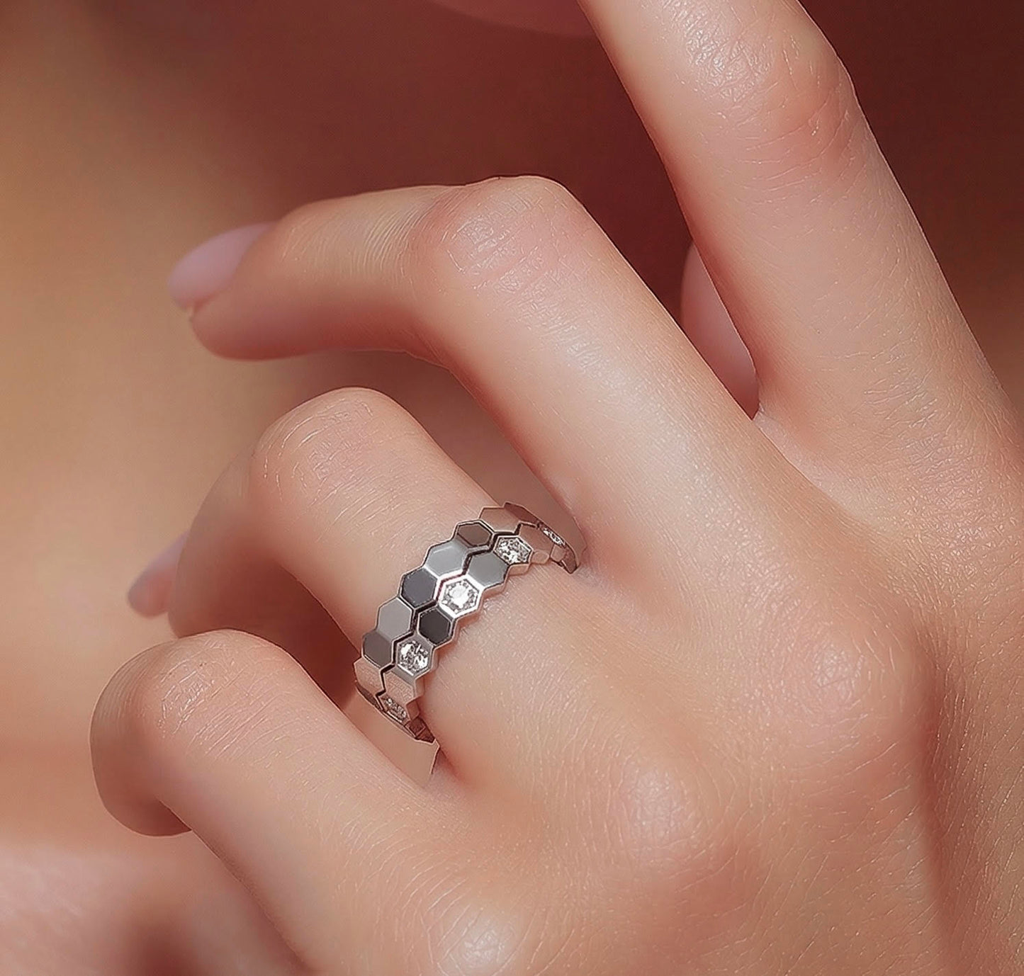 RG110W B.Tiff Pavé Mon Rêve Ring