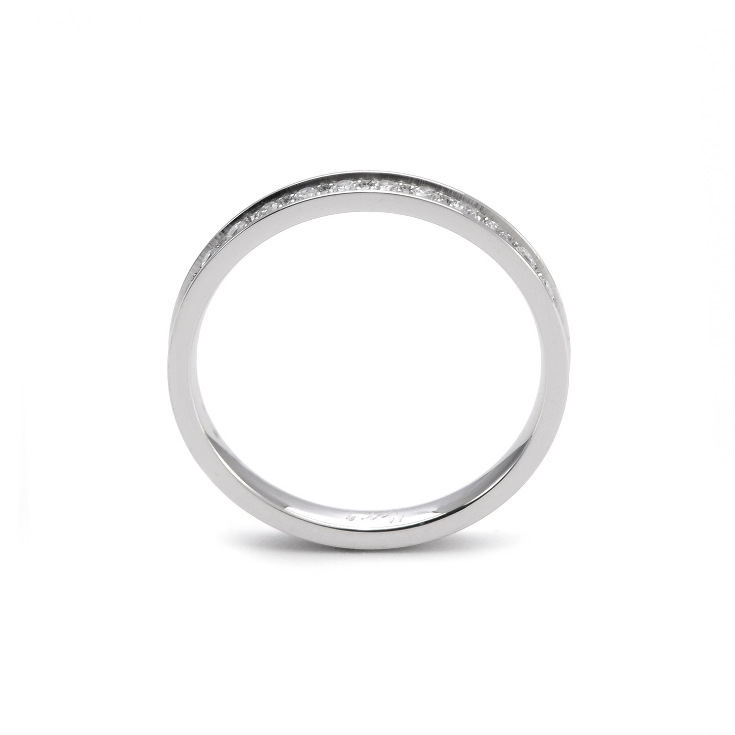 RG111W B.Tiff Stacking .01 ct Eternity Ring [Thin Band]