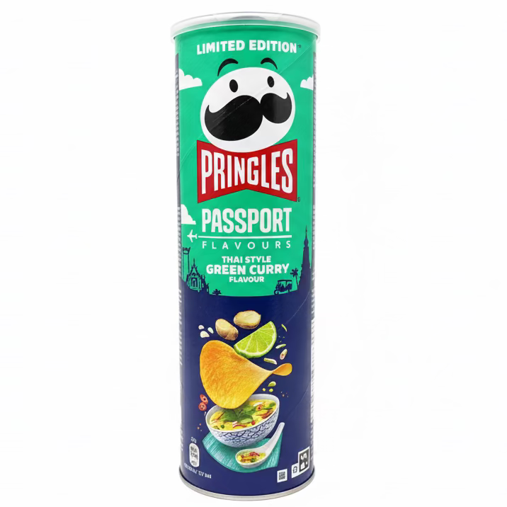 Pringles Passport Flavour Thai Style Green Curry