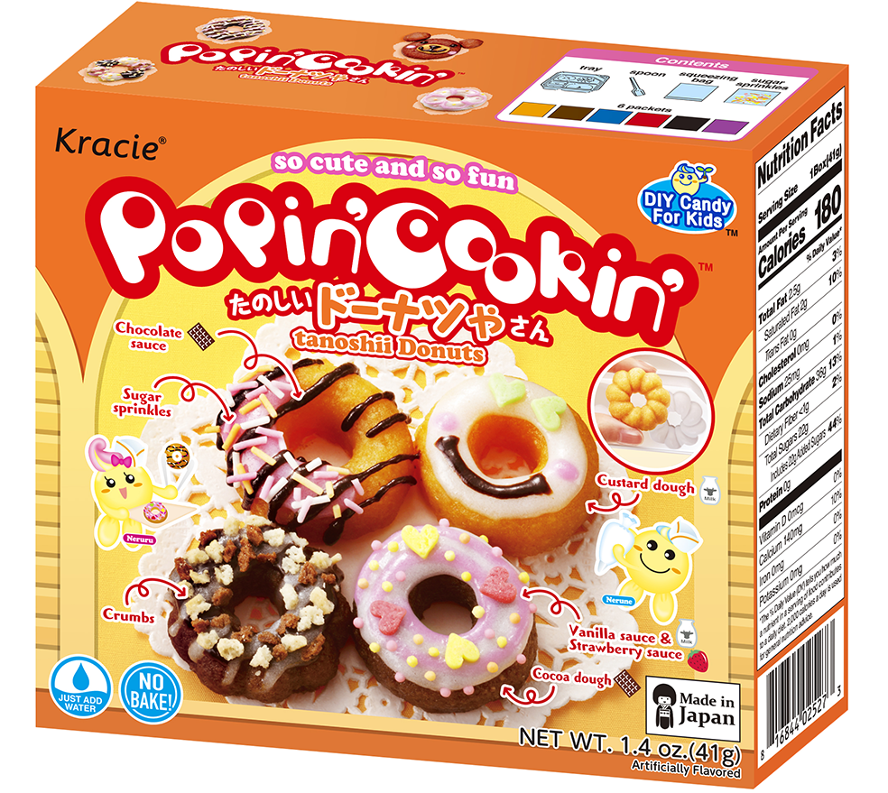 Poppin Cookin Japanese Tanoshii Donuts Kit