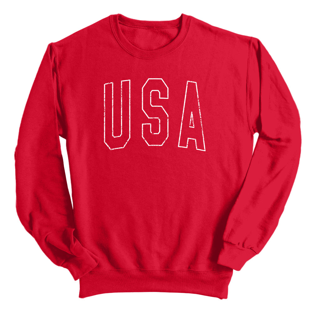 USA Collegiate Blanc uni (Devant)
