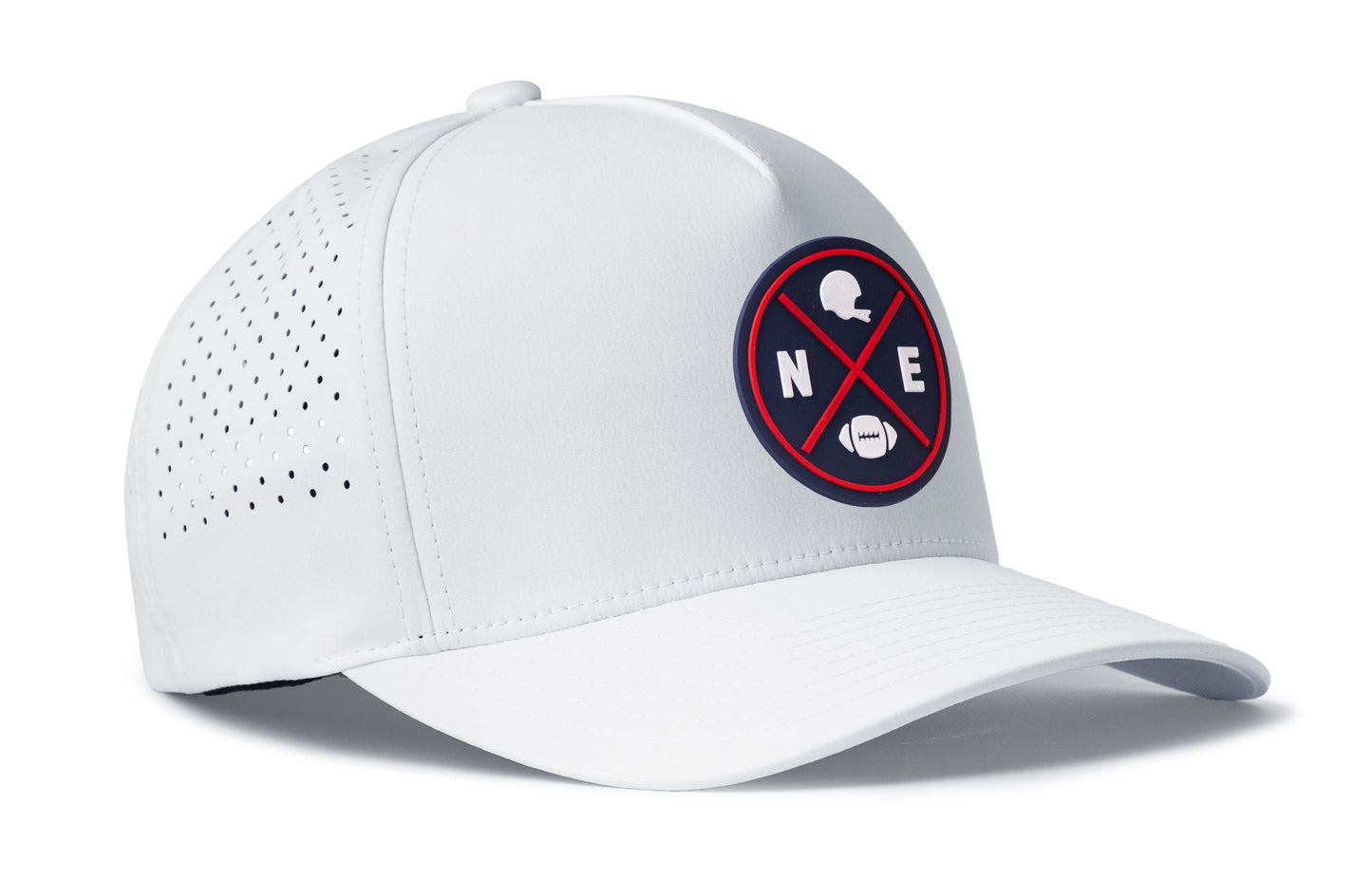 New England Football Performance 5-Panel Hat  |  NE X Flexfit Snapback