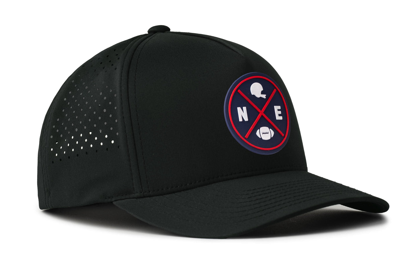 New England Football Performance 5-Panel Hat  |  NE X Flexfit Snapback