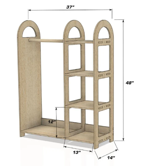 ROME- Clothing Rack