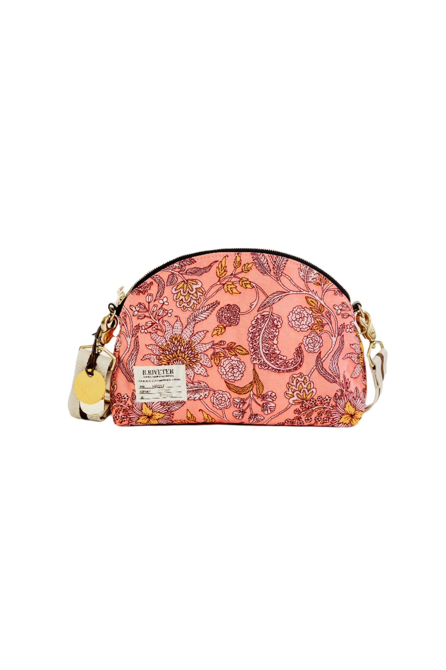 Hopper | Rose Bandana Printed Nylon Crossbody