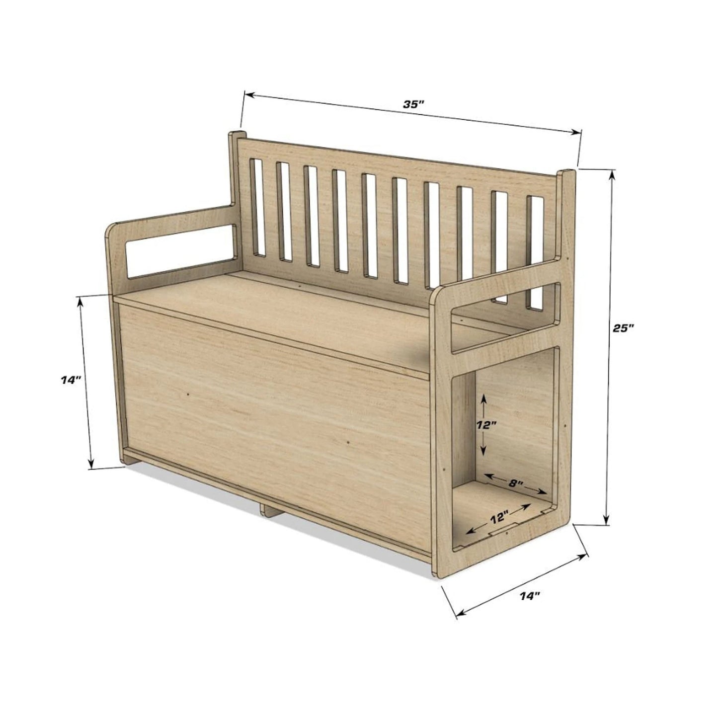 ROSS- Toddler Bench