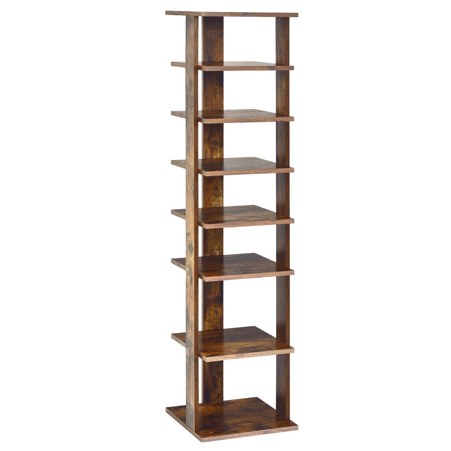 7-Tier Shoe Rack Practical Free Standing Shelves Storage Shelves
