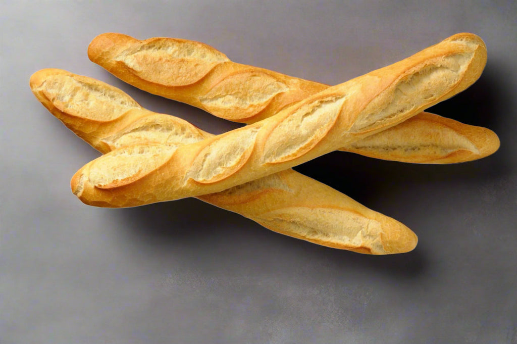 Glazed Aluminum Baguette / French Bread Pan, 4 Loaf, 5 Loaf, or 6 Loaf