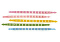 Filigree Easter Basket Handles-Assorted Colors, 8" long