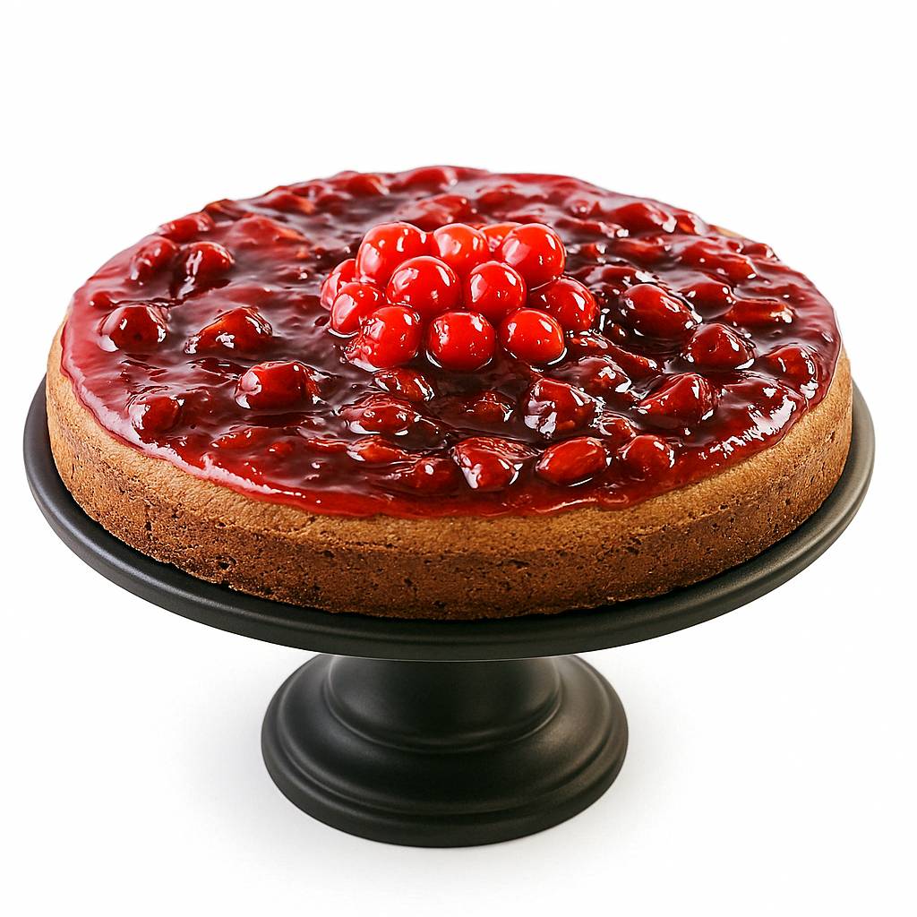 Andy Anand Sugar-Free Chocolate Cherry Cheesecake, 9-Inch, 2.8 lb – Real Truffles, Diabetic-Friendly, California Cream Cheese Gift Box