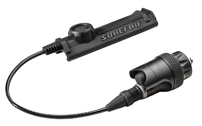 Surefire Remote Switch -  Scoutlight -  Dual Sw/Tail Cap Assy For M6XX Scoutlight Series -  Includes SR07 Rail Tape Switch -  Black