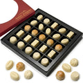 Andy Anand Sugar-Free Belgian White Chocolate Truffles & Pralines, 25 pc, 10.5 oz – Stevia Sweetened, Keto & Diabetic-Friendly Gift Box