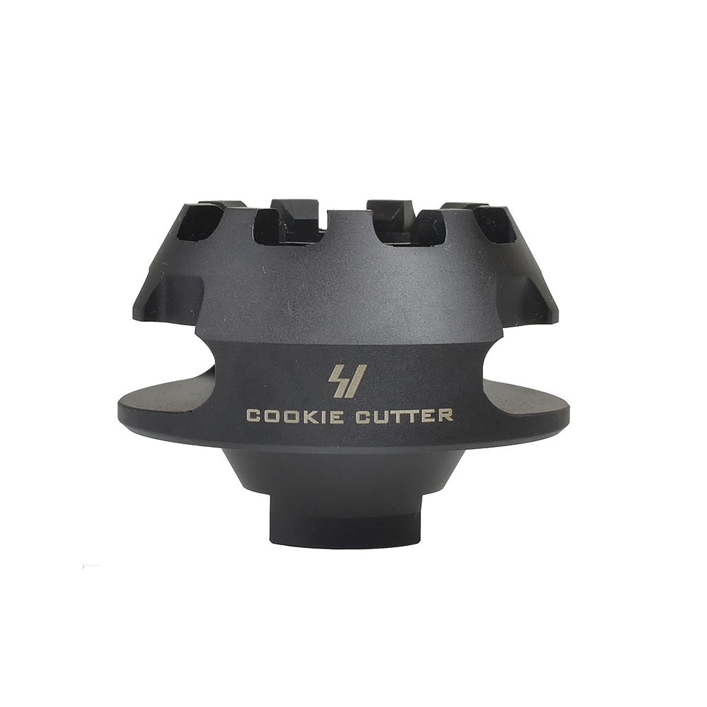 Cookie Cutter Muzzle Brake - Single Chamber Design to Eliminate Recoil Force - For AR/ AK pistols