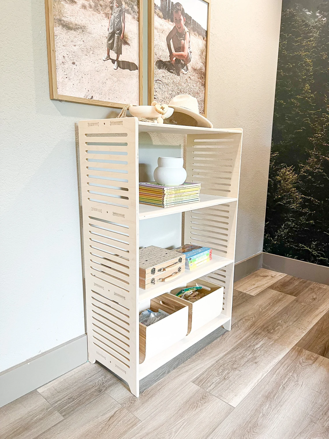 SPARROW- Large Toy Shelf
