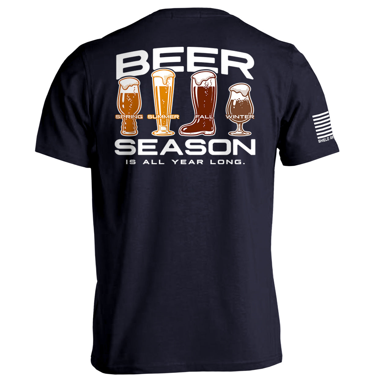 ビールの季節は一年中