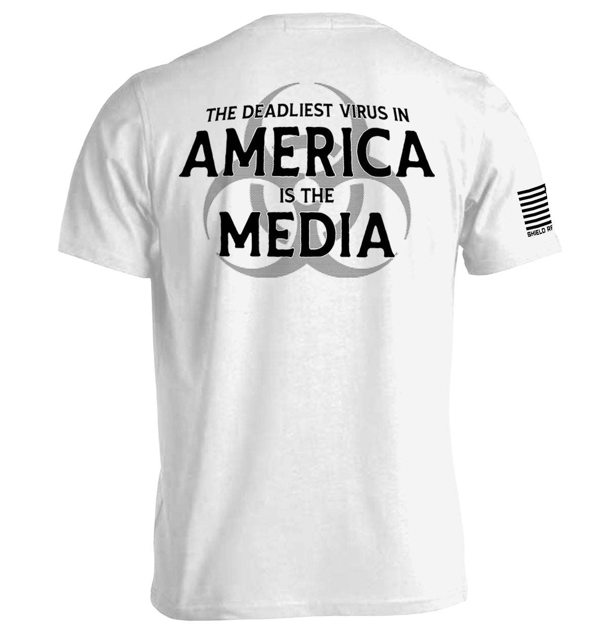 アメリカで最も致命的なウイルスはメディアだ（黒）