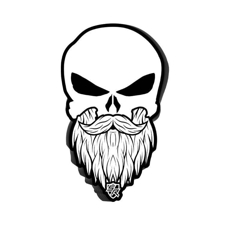 Autocollant Punisher Barbu