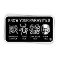 Know your Parasites Decal