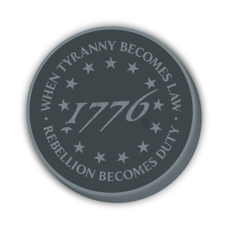 Quand la Tyrannie Devient Loi Décalcomanie 1776
