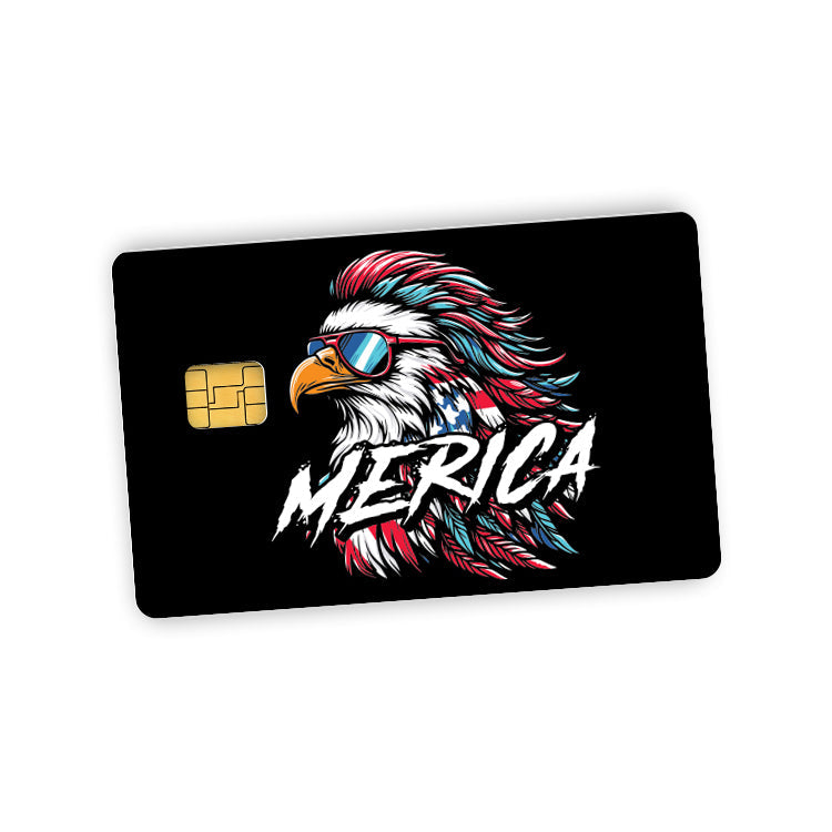 メリカ マレット イーグル クレジットカードスキンデカール