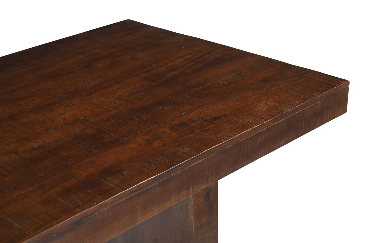 Timbergirl Dark Mango Wood Dining Table - 80"