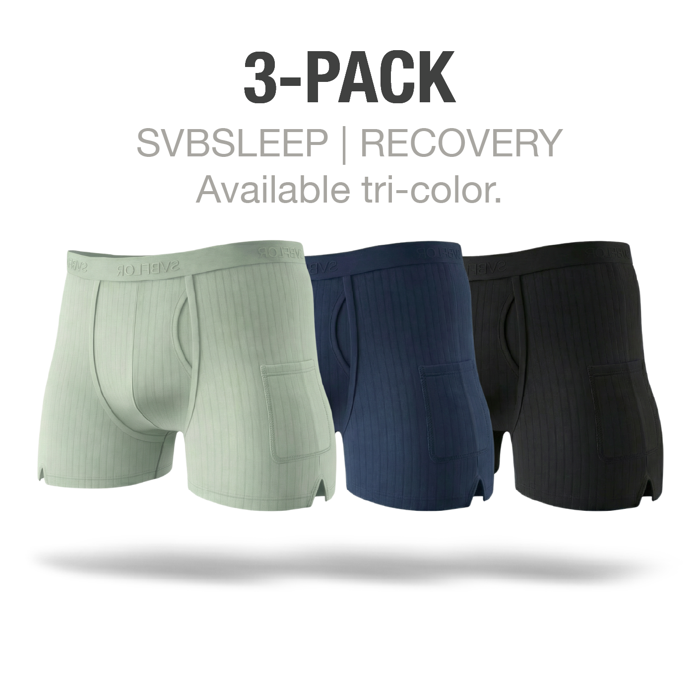 SVBSLEEP TRI-POUCH™ BOXERS - RECOVERY