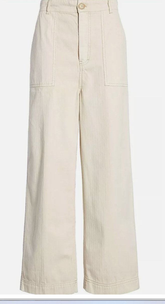 Free People Sunday Skies Straight Leg Pants by Free People, Size 2