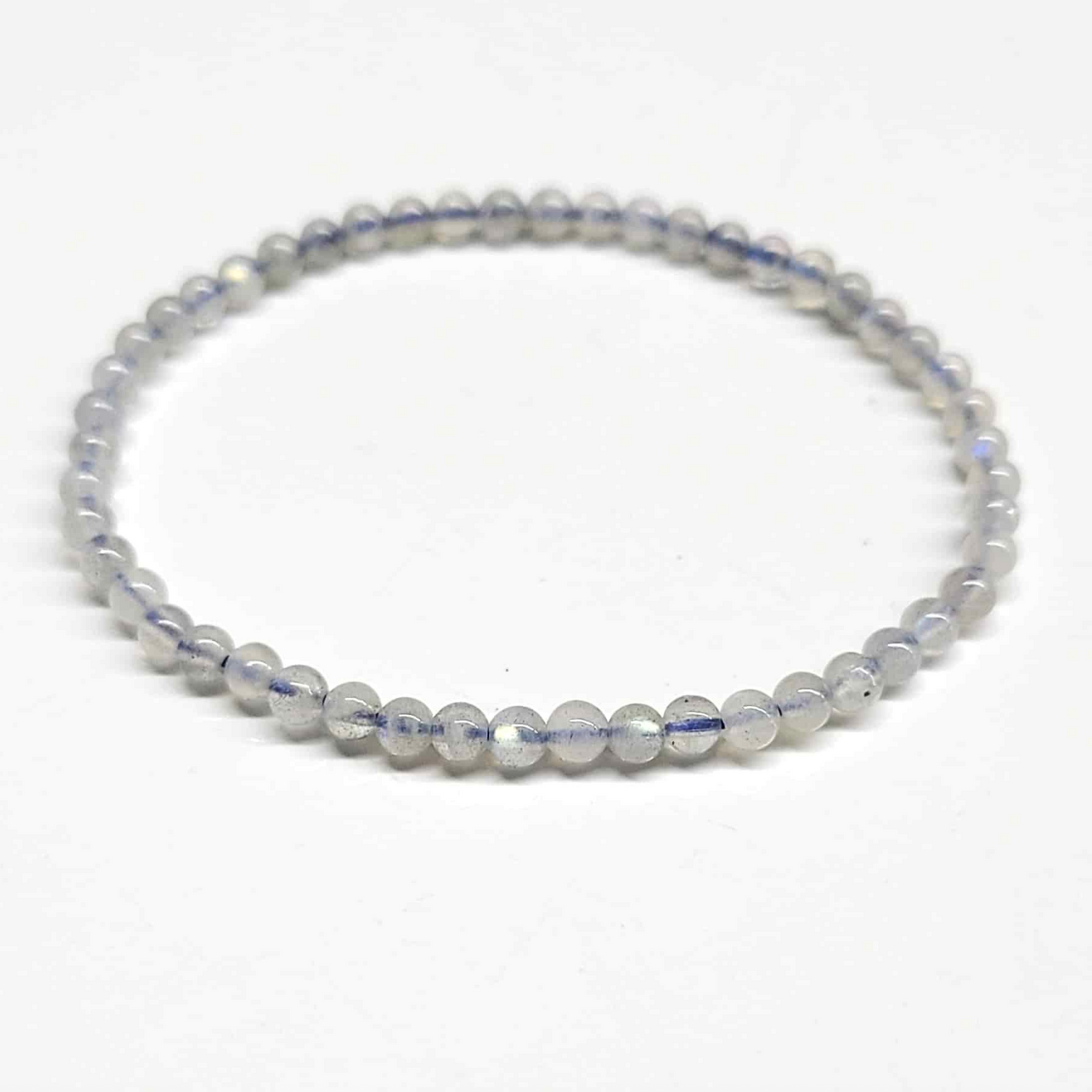 Labradorite Round Bead Bracelet - Magical Protection