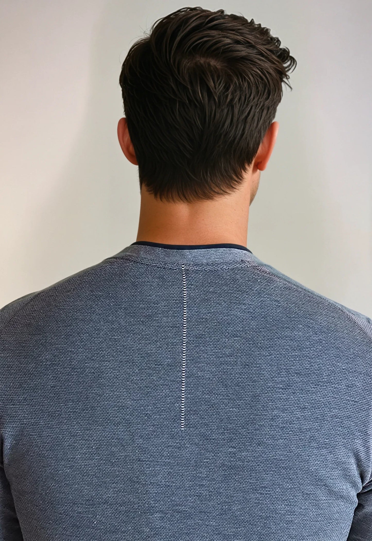 Seamless V-Neck Pullover Shirt