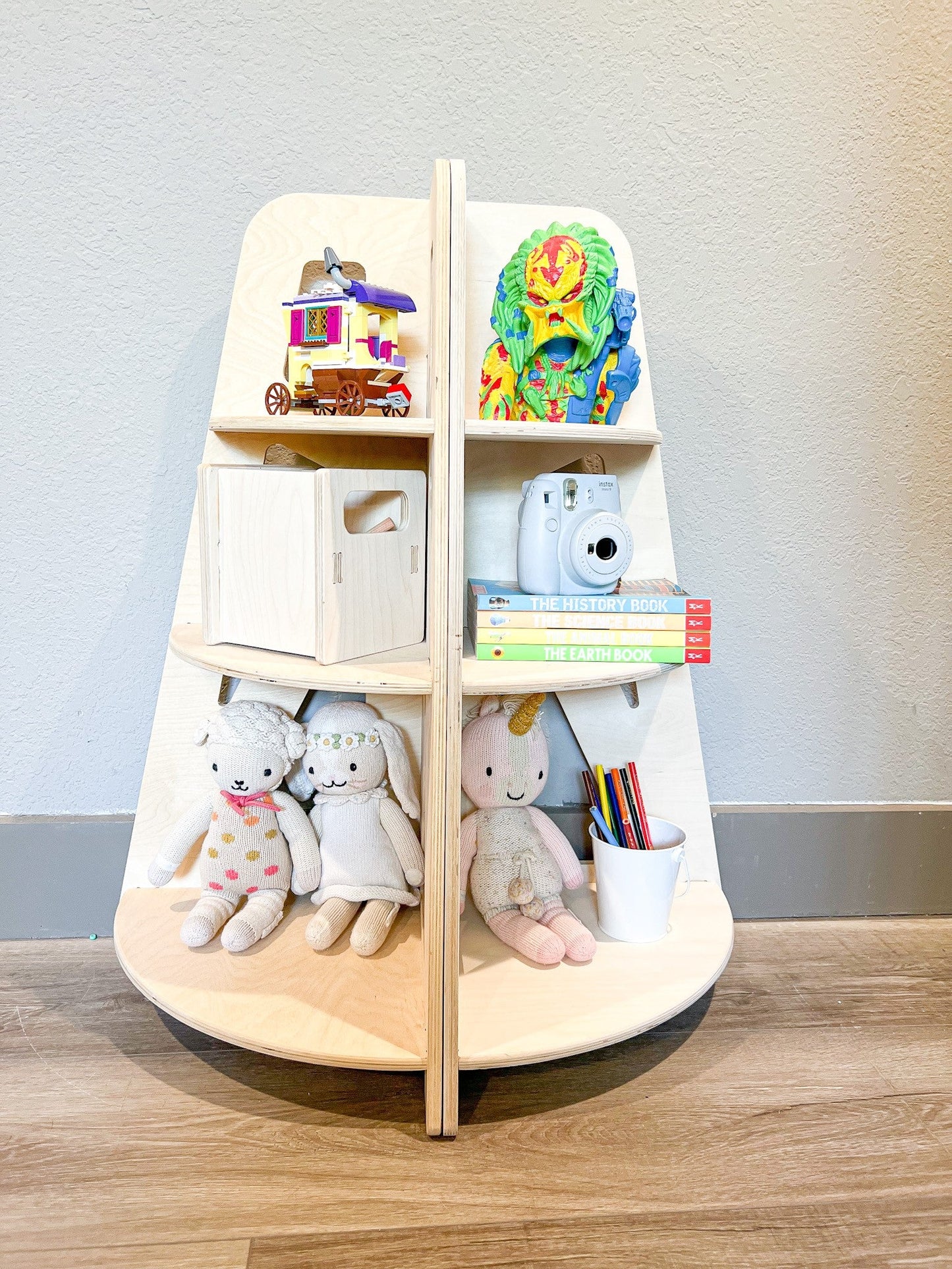 SERENA- Corner Toy Shelves- Set of 2