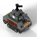 Nano M4 Sherman, char de la Seconde Guerre mondiale, fabriqué avec des pièces LEGO - Kit Militaire Personnalisé