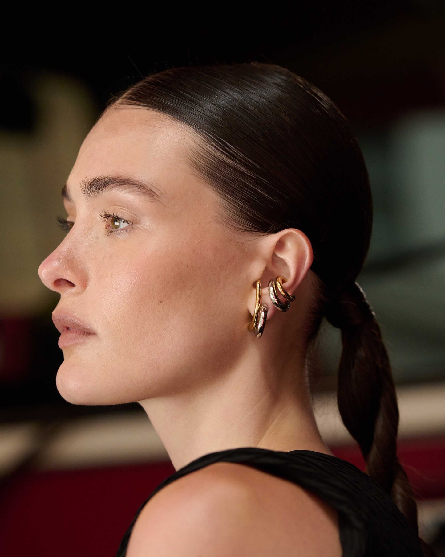 Vida Two-Tone Ear Cuff