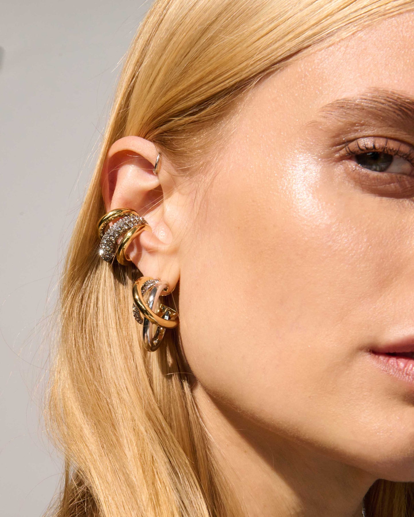 Aya Pavé Earrings