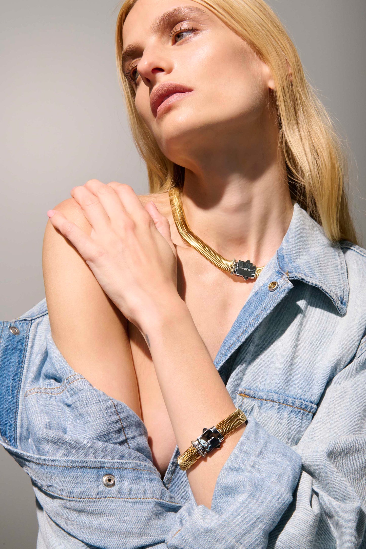 Naomi Pavé Necklace
