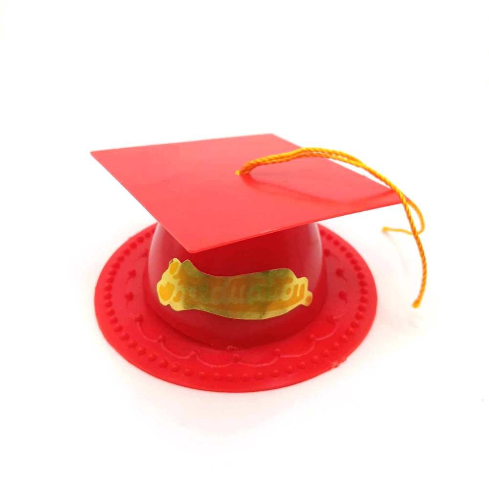 DÉCORATION DE GÂTEAU DE REMISE DE DIPLÔME 3,5 po, paquet de 24 *7 couleurs disponibles*