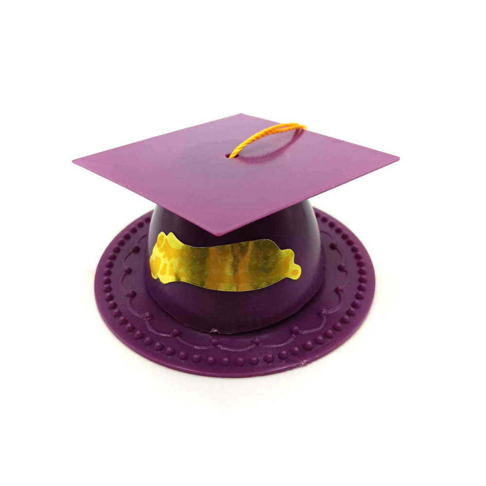 DÉCORATION DE GÂTEAU DE REMISE DE DIPLÔME 3,5 po, paquet de 24 *7 couleurs disponibles*