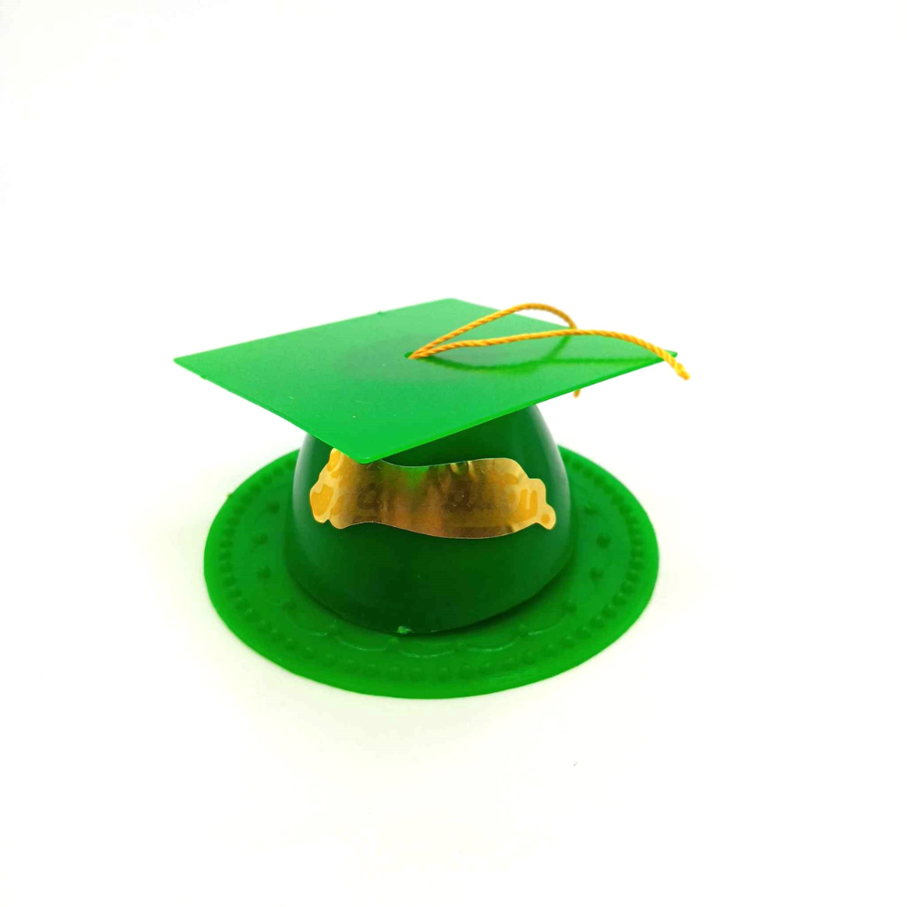 DÉCORATION DE GÂTEAU DE REMISE DE DIPLÔME 3,5 po, paquet de 24 *7 couleurs disponibles*