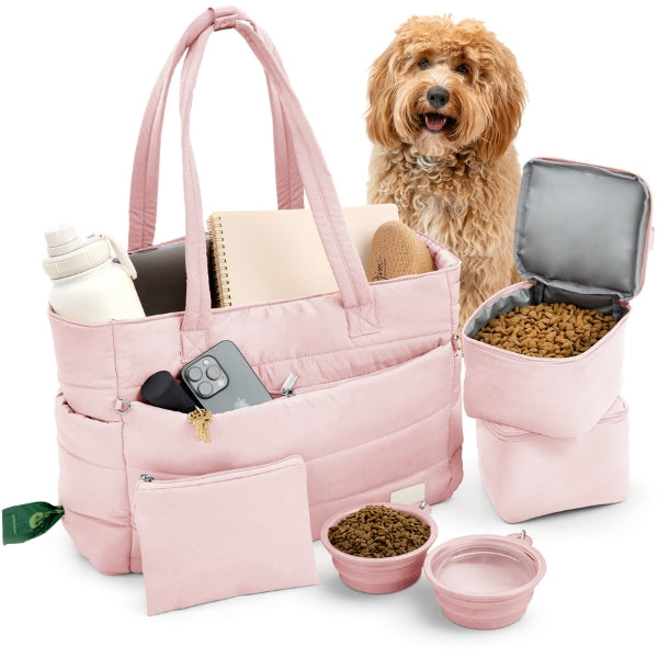 Puffer Dog Travel Bag for Dog Moms