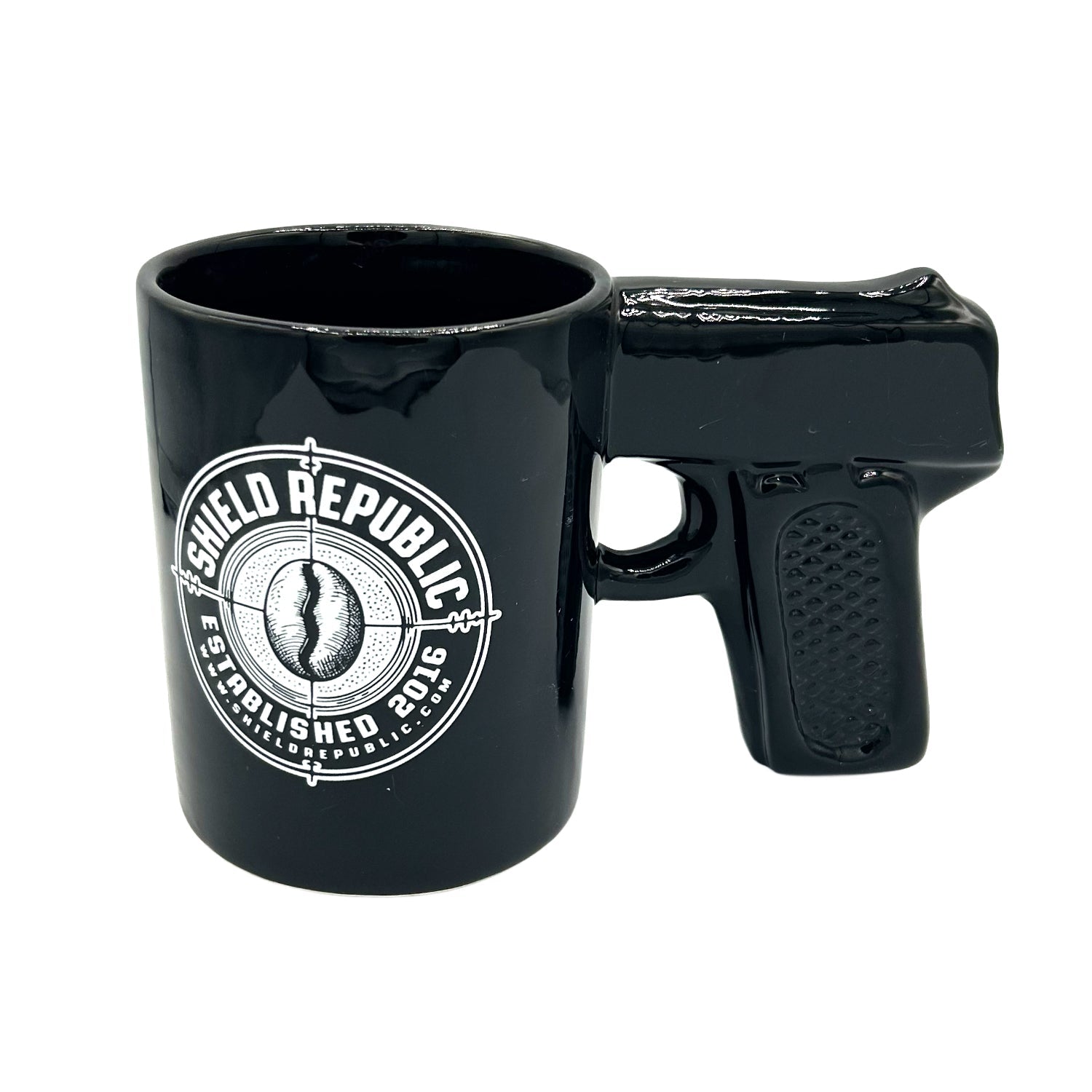 Coffee So Strong It's Got Recoil Sidearm Sipper