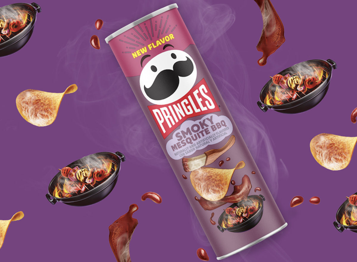 Pringles smokey Mesquite BBQ