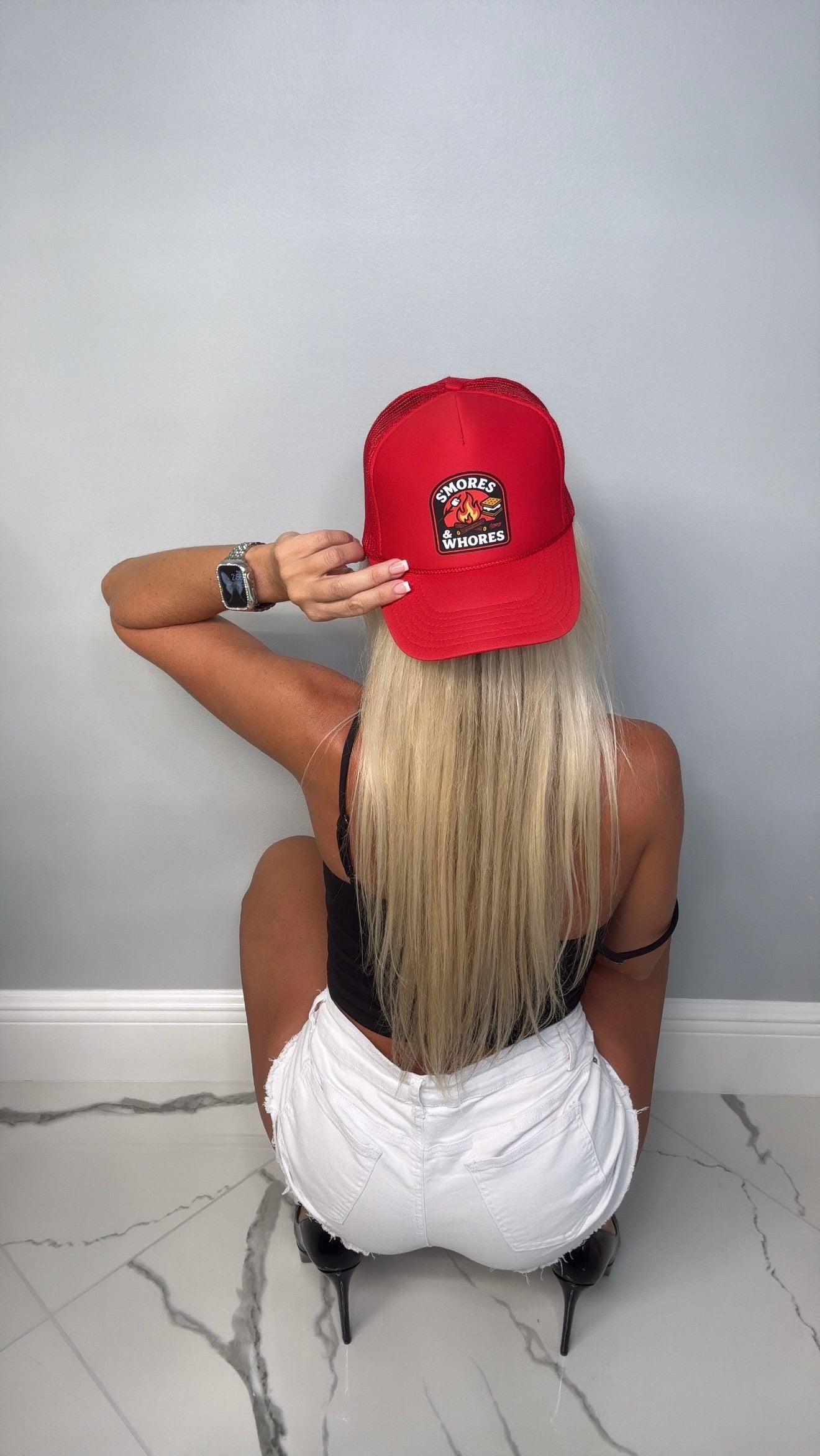 Smores & Whores Trucker Hat