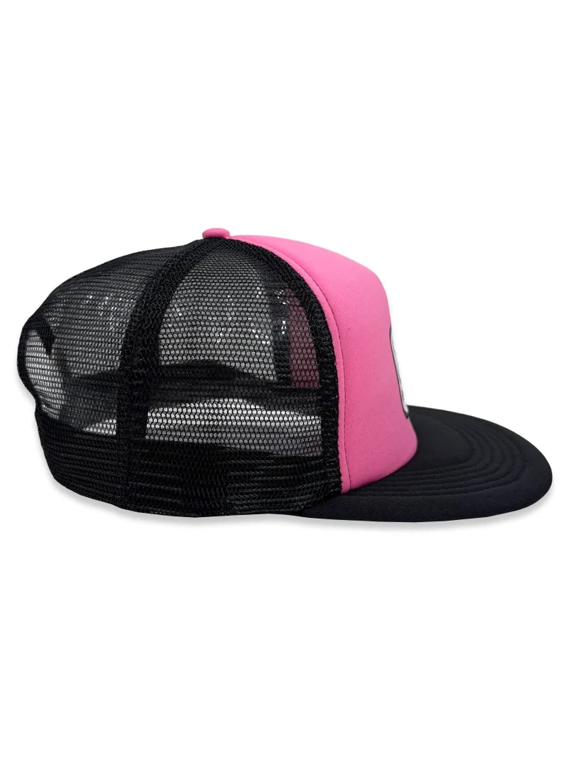 Spoiled By My Blue Collar Man Trucker Hat