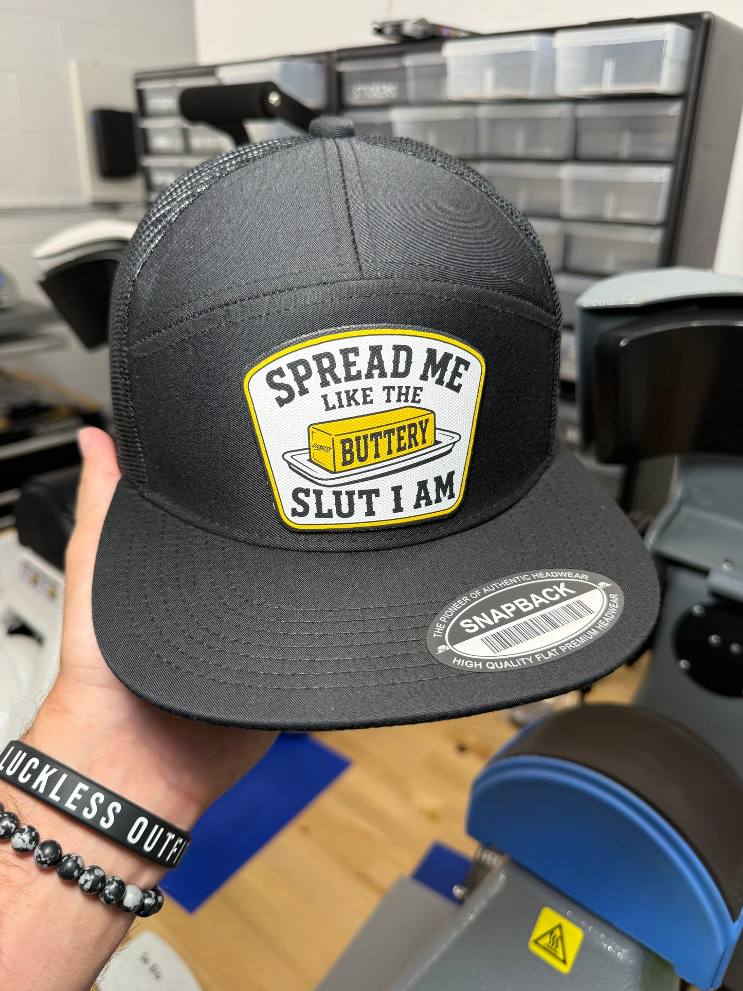Spread Me Like The Buttery Slut I Am | Snapback