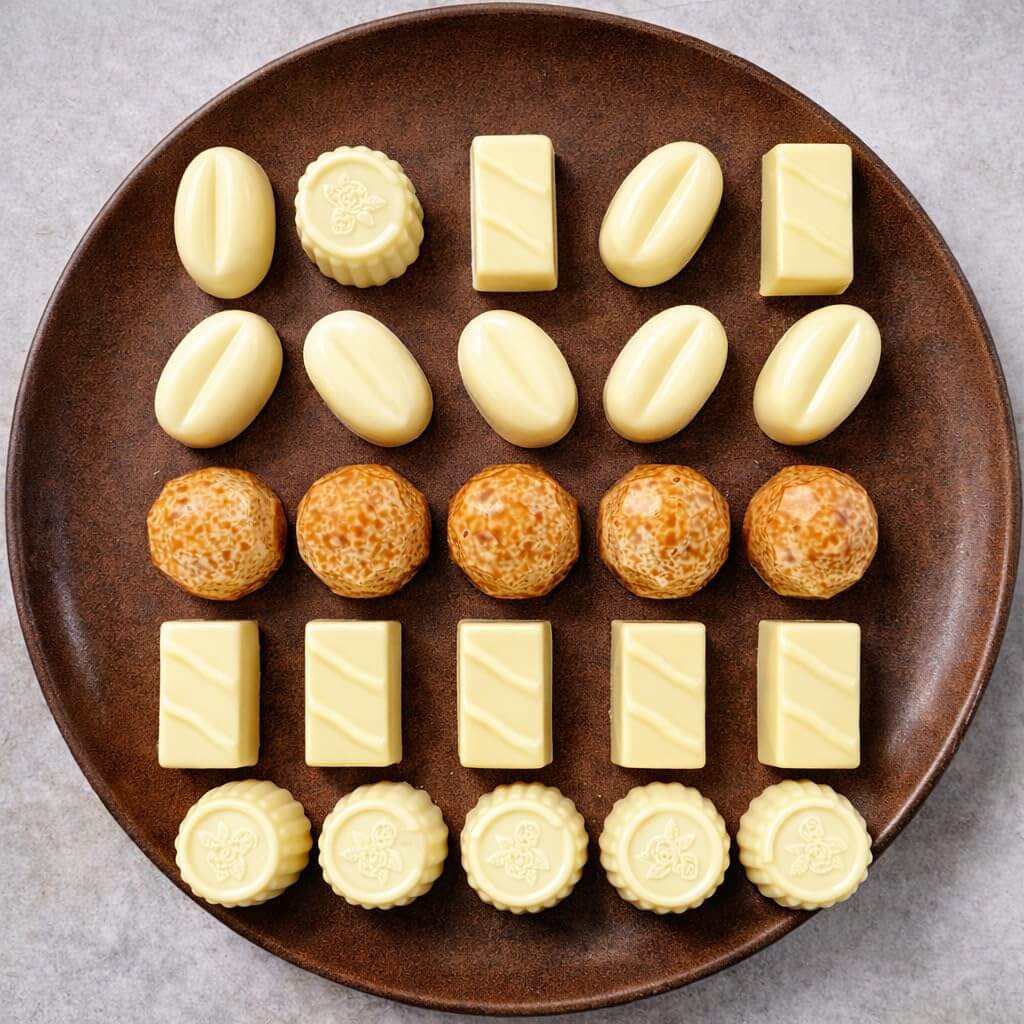 Andy Anand Sugar-Free Belgian White Chocolate Truffles & Pralines, 25 pc, 10.5 oz – Stevia Sweetened, Keto & Diabetic-Friendly Gift Box