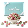 Andy Anand Sugar-Free Rosy Apple Hard Candy, 25 pc – European Copper-Kettle Boiled, Aspartame-Free, Keto & Diabetic-Friendly Gift Box