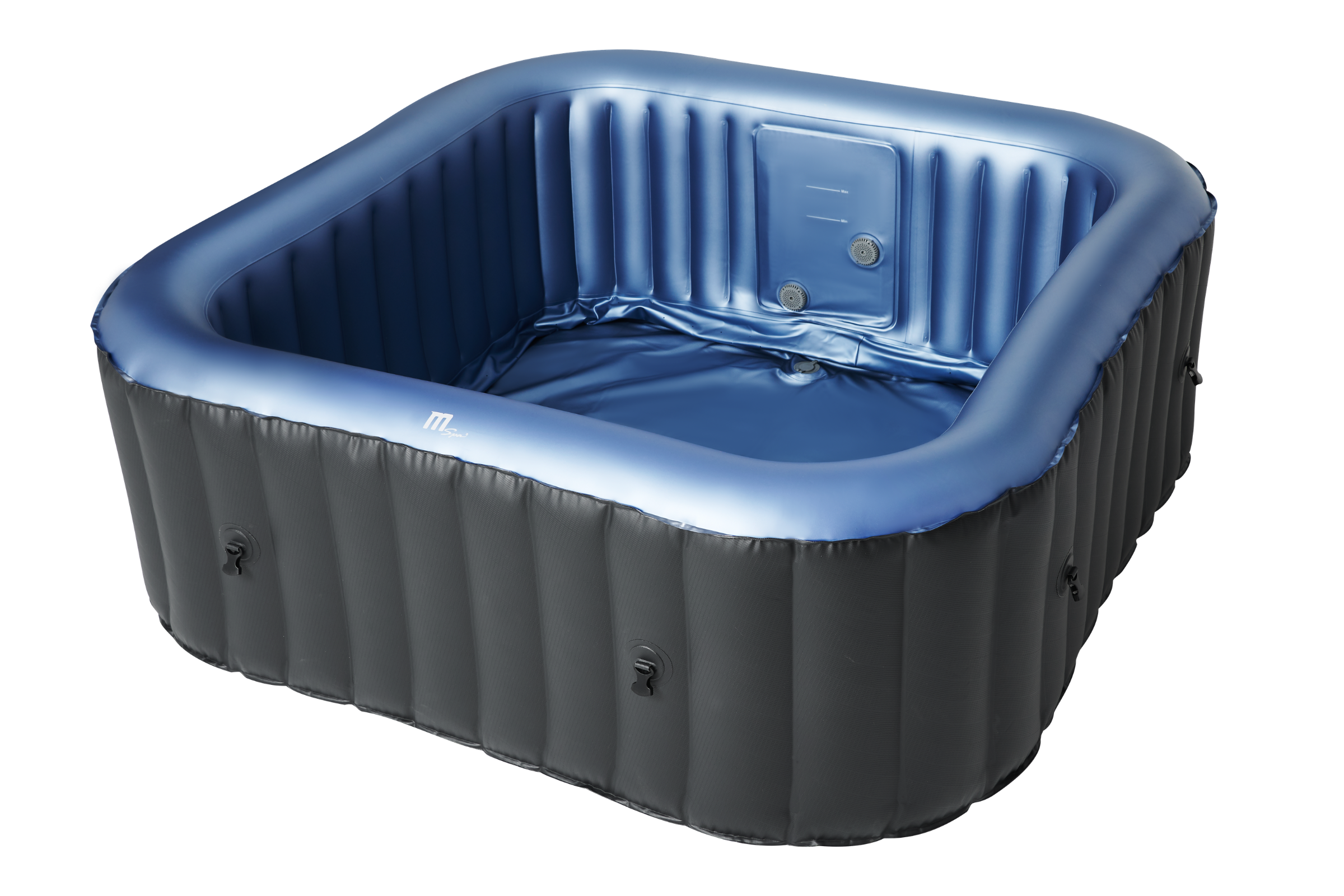 MSPA | TEKAPO | Comfort Series | Inflatable Hot Tub & Spa | Metallic Blue | Upto 6 Person