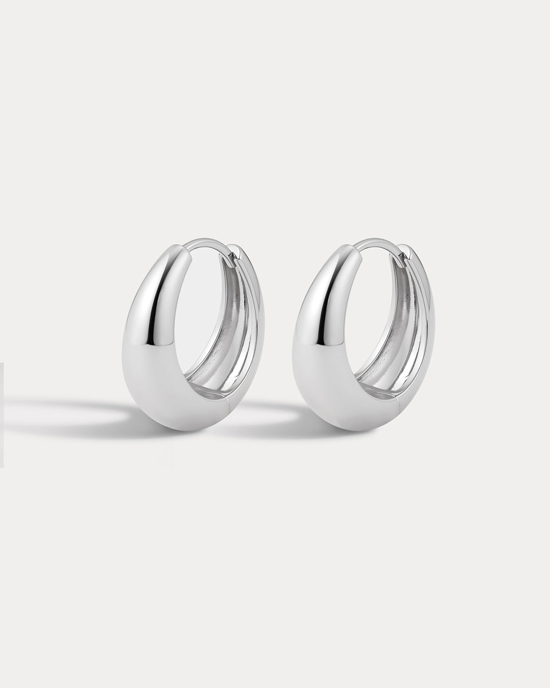 Marbella Hoops- Silver