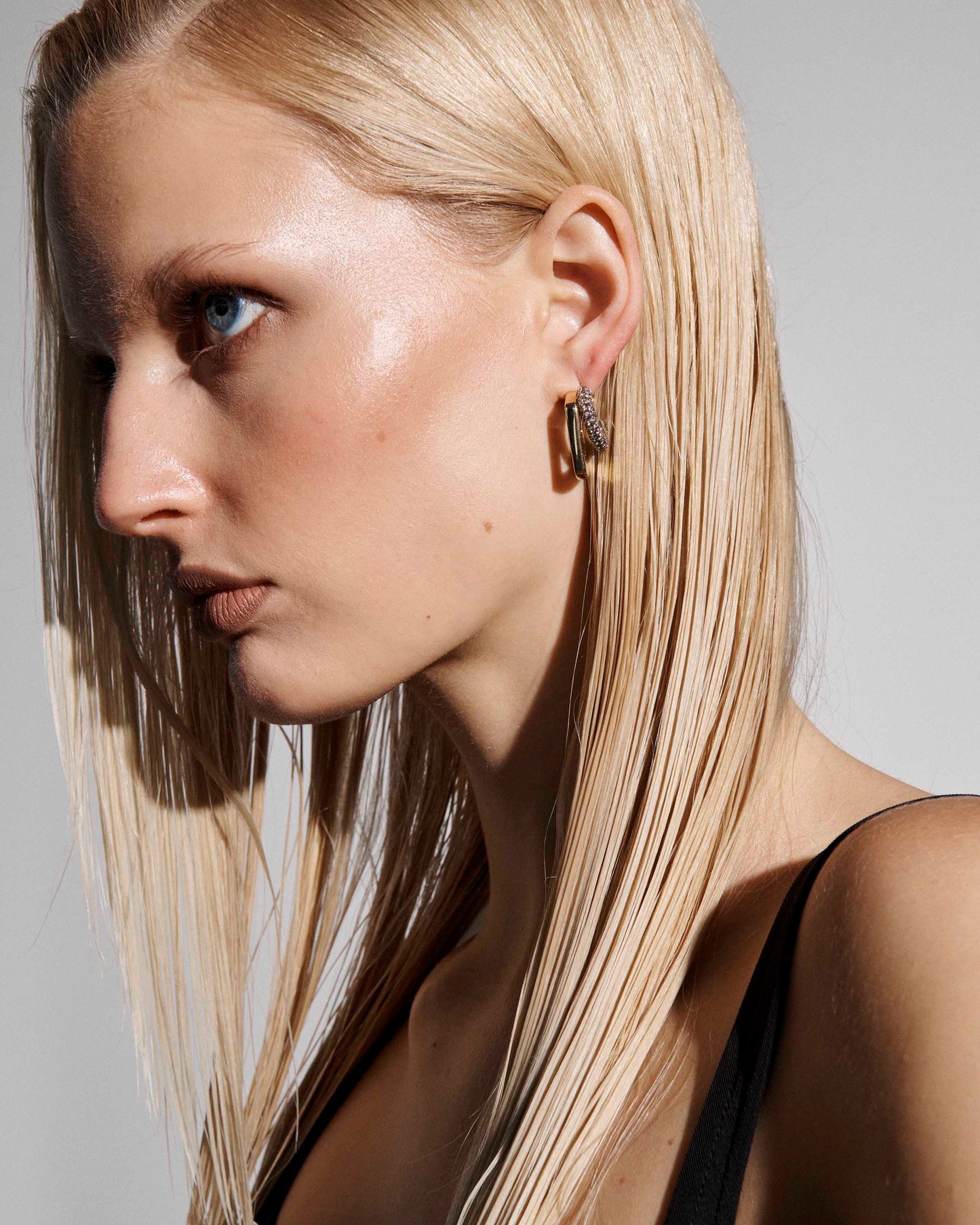 Tina Mini Pavé Earrings