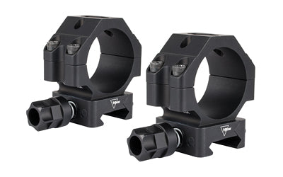 Trijicon Scope Rings -  35mm Low -  Q-LOC -  Fits Picatinny -  Anodized Finish -  Black